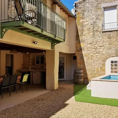 Superbe Maison De Village-piscine-ideal Famille