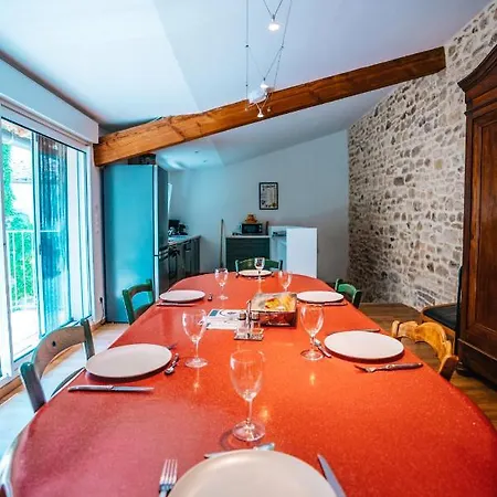Superbe Maison De Village-piscine-idéal Famille Bourdic