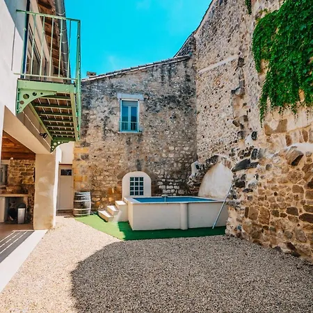 Superbe Maison De Village-piscine-ideal Famille Holiday home Bourdic