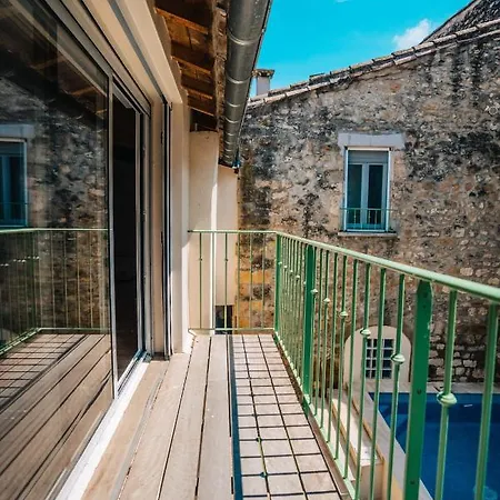 Superbe Maison De Village-piscine-idéal Famille Bourdic