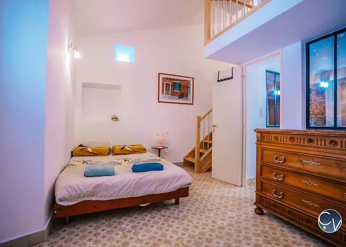 Ferienhaus Superbe Maison De Village-piscine-ideal Famille Bourdic